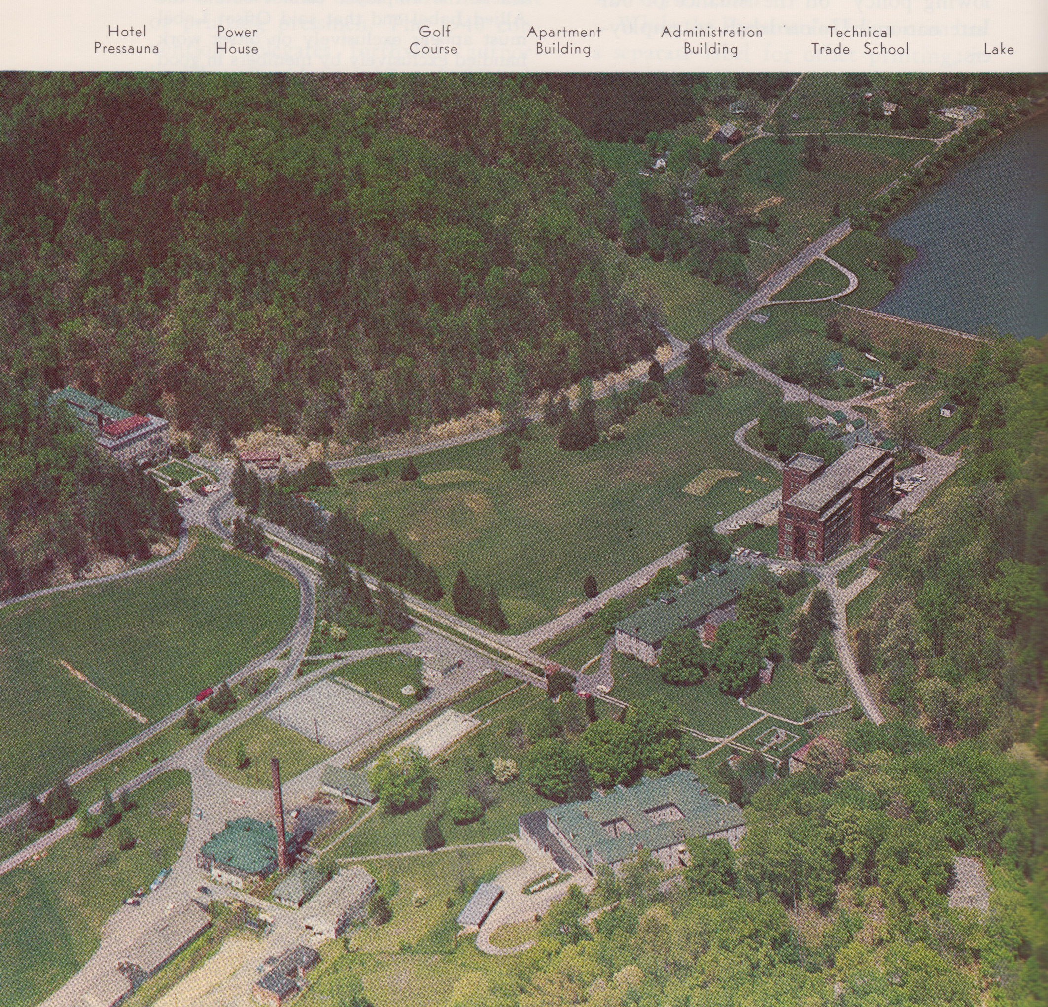 Pressman's Home, northeastern Tennessee, circa 1964. Go a mile down the double road at the lower left of the photograph, and you'd arrive at my house. For two miles in any direction, we kids were free to roam.